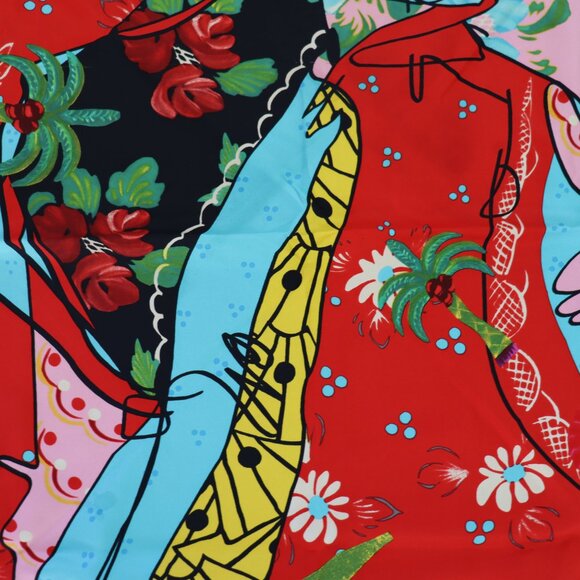 Christian Lacroix Silk Scarf Square - Picture 4 of 6